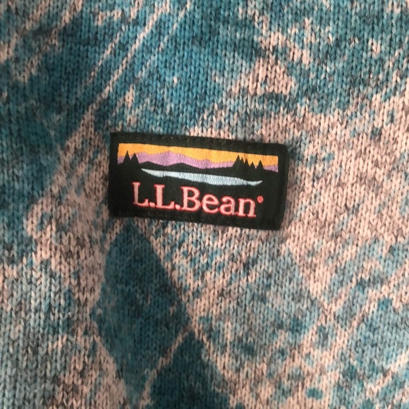 L.L. Bean Sweater Fleece Full Zip Jacket - Picture 2 of 6